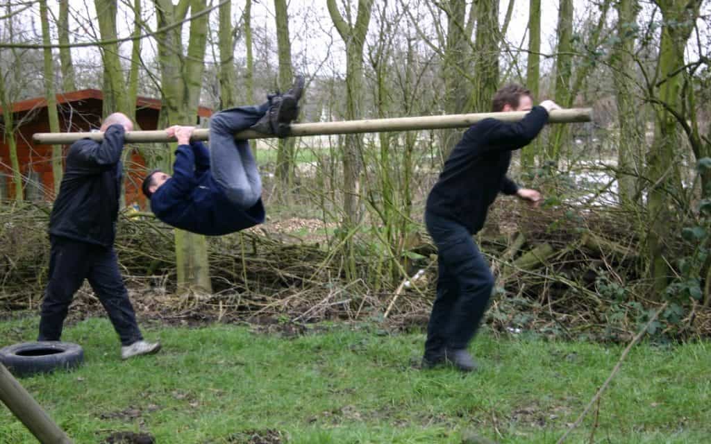 Actief bedrijfsuitje