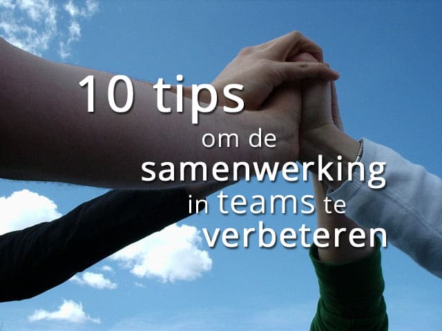 Super 10 tips om de samenwerking in teams te verbeteren CM-67